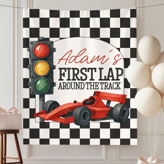 Tenture Fond de décor pour première fête d'anniversaire de