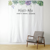 Tenture Fond de décor pour une fête de mariage de plantes  (En situation)