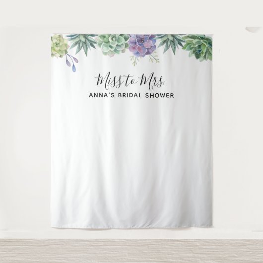 Tenture Fond de décor pour une fête de mariage de plantes  (Devant)