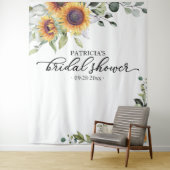 Tenture Fond de décor pour une garden-party nuptiale avec (En situation)