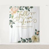 Tenture Fond de décor pour une soirée de mariage avec citr (Devant)