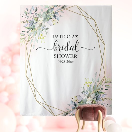 Tenture Fond de Décoration de Mariage avec Verdure pour Sé