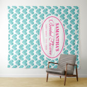 Tenture Fond de décoration de mariage pour une fête prénup (En situation (horizontale))