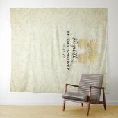 Tenture Fond de décoration de photo de Baby Shower Moderne (En situation (horizontale))