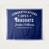 Tenture Fond de décoration de photo de remise de diplômes  (Devant (Horizontal))