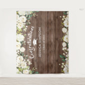 Tenture Fond de décoration dégradé photo Eucalyptus Fleurs (Devant)