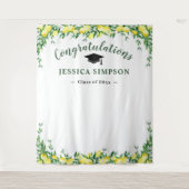 Tenture Fond de décoration photo de citrons verts modernes (Devant)