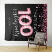 Tenture Fond de décoration pour 100e anniversaire Black Pi (En situation (horizontale))