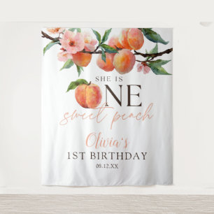 Tenture Fond de décoration pour 1er anniversaire One Sweet
