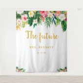 Tenture Fond de Décoration pour la Fête de Fiançailles de  (Devant)