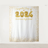 Tenture Fond de décoration pour la remise de diplômes 2024 (Devant)