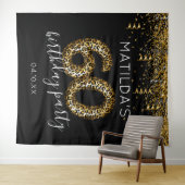 Tenture Fond de décoration pour photo avec impression léop (En situation (horizontale))