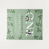 Tenture Fond de décoration pour photo de 1er anniversaire  (Devant (Horizontal))