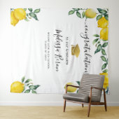 Tenture Fond de décoration pour photo de remise de diplôme (En situation (horizontale))