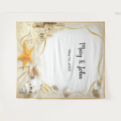 Tenture Fond de Décoration pour Photos de Mariage avec Châ (Devant (Horizontal))