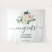 Tenture Fond de félicitations pour la remise des diplômes  (Devant (Horizontal))