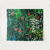 Tenture Fond de fête Aloha Lumières Fleurs Tropicales (Devant (Horizontal))