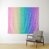 Tenture Fond de fête d'anniversaire scintillant de paillet (En situation (horizontale))