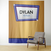 Tenture Fond de fête de photo de marquise HOLLYWOOD BROADW (En situation)