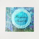 Tenture Fond de fête de port de l'océan enchanté de la que (Devant (Horizontal))