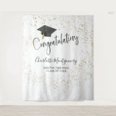 Tenture Fond de fête de remise des diplômes avec éclabouss (Devant)