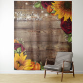 Tenture Fond de feuillage d'automne - Photo Prop (En situation)