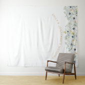 Tenture Fond de fleurs et de verdure pour mariage et séanc (En situation (horizontale))