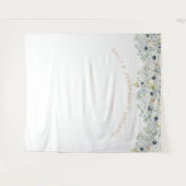 Tenture Fond de fleurs et de verdure pour mariage et séanc (Devant (Horizontal))