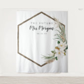 Tenture Fond de Futur Mariage Toile de Fond de Fête de Fia (Devant)