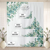 Tenture Fond de FUTURE MRS Eucalyptus pour enterrement de 