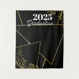 Tenture Fond de graduation géométrique à paillettes