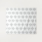 Tenture Fond de logo de petite entreprise à répétition (Devant (Horizontal))