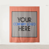 Tenture Fond de logo de salon professionnel de l'entrepris (Devant)