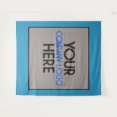 Tenture Fond de logo de salon professionnel de l'entrepris (Devant (Horizontal))