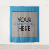 Tenture Fond de logo de salon professionnel de l'entrepris (Devant)