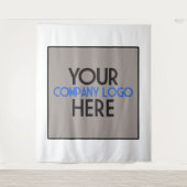 Tenture Fond de logo de salon professionnel pour entrepris (Devant)