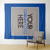 Tenture Fond de logo de salon professionnel pour entrepris (En situation (horizontale))