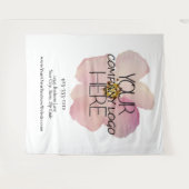 Tenture Fond de logo de salon professionnel pour entrepris (Devant (Horizontal))