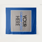 Tenture Fond de logo de salon professionnel pour l'entrepr (Devant (Horizontal))