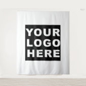 Tenture Fond de logo Entreprise d'affaires (Devant)