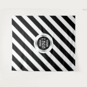 Tenture Fond de logo personnalisé Simple et moderne (Devant (Horizontal))