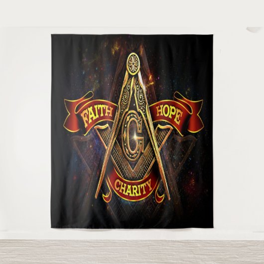 Tenture Fond de maçon (Devant)