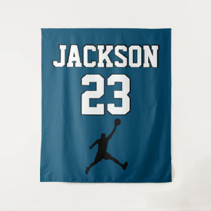 Tenture Fond de maillot de basketball Numéro d'équipe du