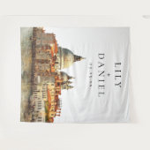 Tenture Fond de mariage à Venise (Devant (Horizontal))