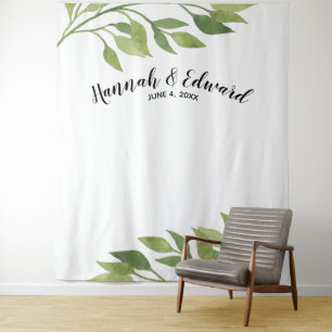 Tenture Fond de mariage, accessoire de photo, botanique pe