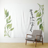 Tenture Fond de mariage, accessoire de photo, botanique pe (En situation (horizontale))