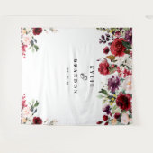 Tenture Fond de mariage, Accessoire de photo, Photobooth (Devant (Horizontal))