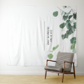 Tenture Fond de mariage, accessoire de photo, photomaton,  (En situation (horizontale))