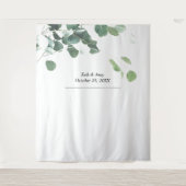 Tenture Fond de mariage, accessoire de photo, photomaton,  (Devant)