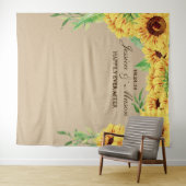 Tenture Fond de mariage - Accessoire de photo pour enterre (En situation (horizontale))